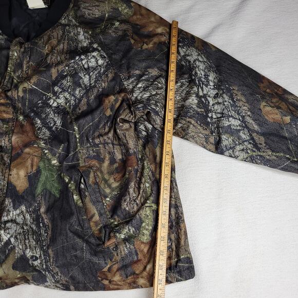 Vtg Stearns Jacket Mens Sz XXL Mossy Oak Hunter Woodlands Camo Y2k Fall Winter - Picture 4 of 16